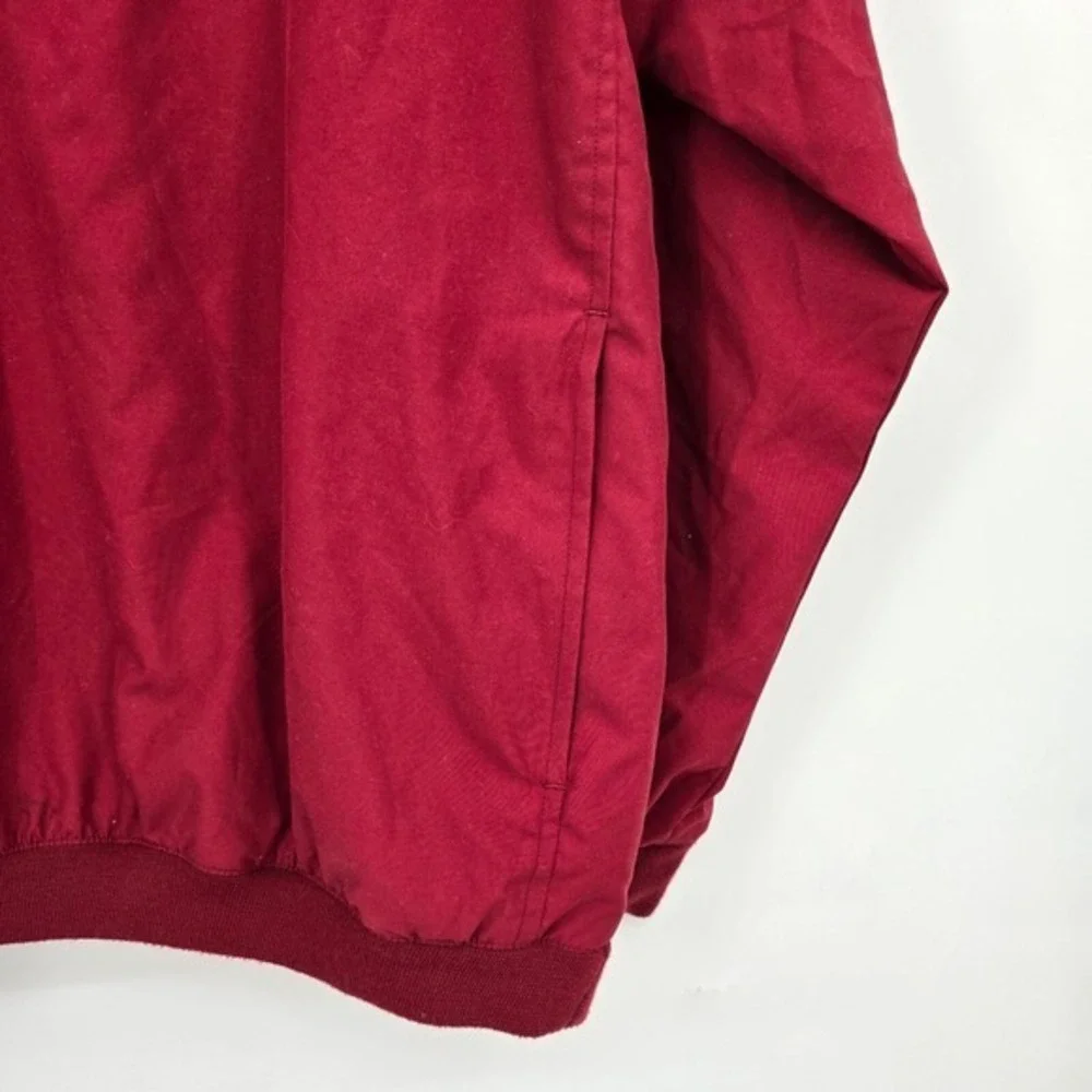 Preswick & Moore Golf Pullover Jacket Parrot Embroidered Lightweight XL - Picture 8 of 10